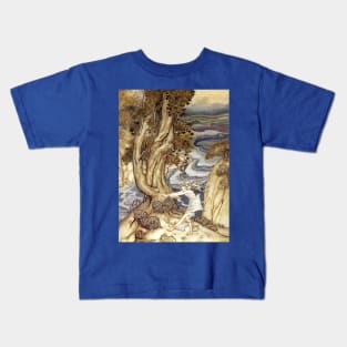 The Tempest, Arthur Rackham Kids T-Shirt